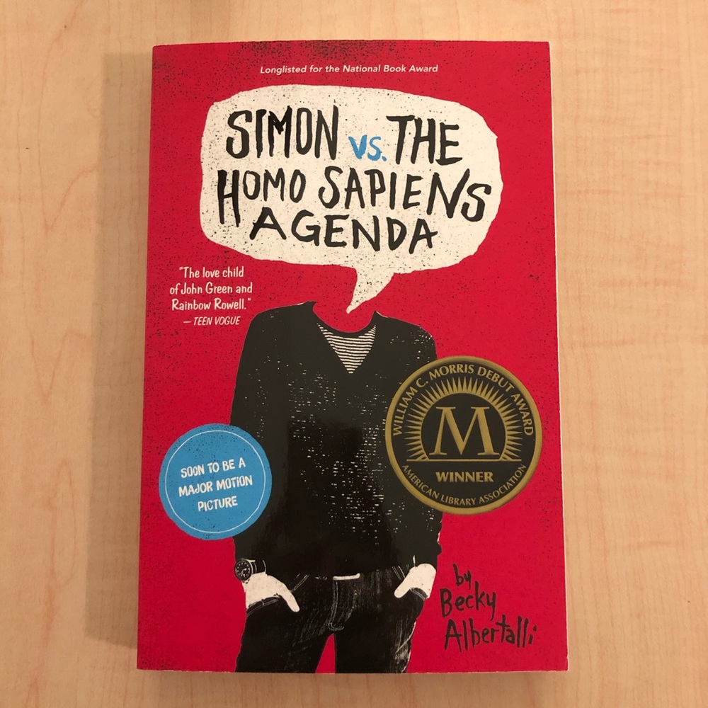 Simon vs. The Homo Sapiens Agenda book